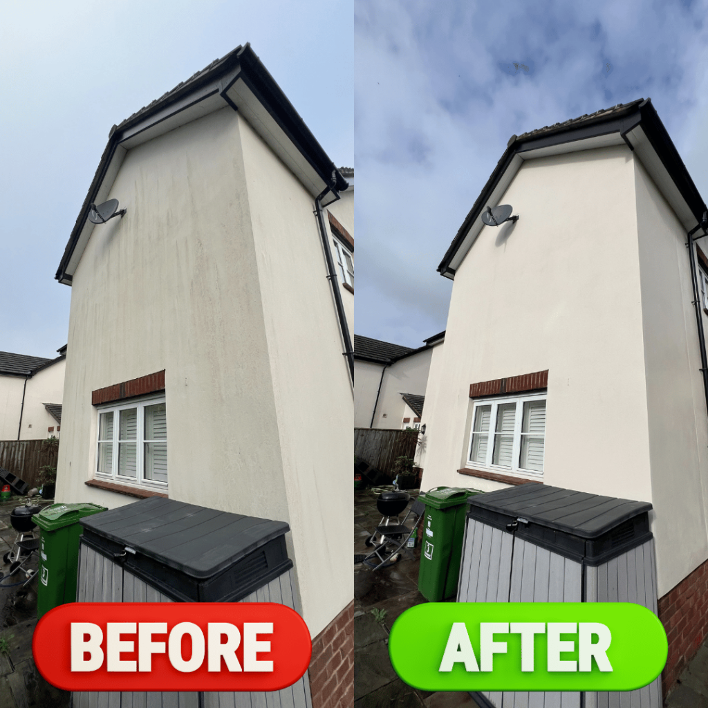 Residential Render Cleaning