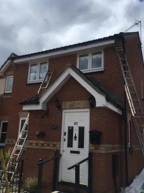 Residential Gutter Cleaning